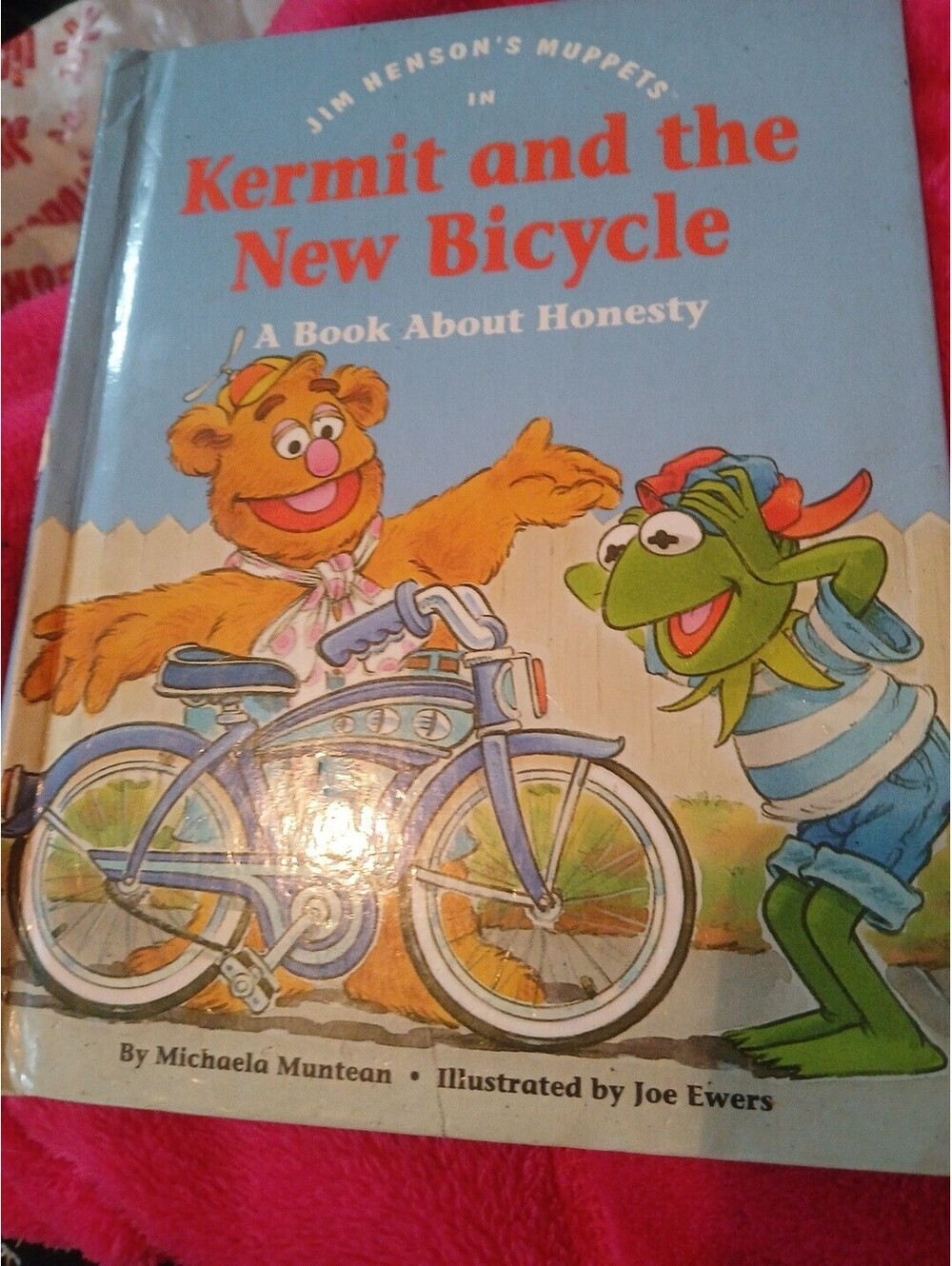 Jim Henson's Muppets in Kermit and the New Bicyc- hardcover, 0717282678, Muntean